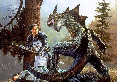 Sant Jordi - Saint George and the Dragon